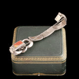 Scottish Victorian Knot Motif Pebble Bracelet