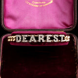 Victorian Diamond Dearest Bracelet
