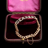 Victorian Diamond Dearest Bracelet