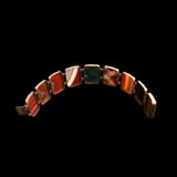 Early Victorian Agate & Jasper Specimen Bracelet