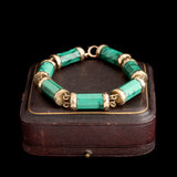 Scottish Victorian Malachite Bracelet