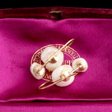 Early 20th Century Fresh Water Pearl Earrings