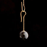 Victorian Pique Polka Dot Pendant Earrings