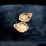 Edwardian Cherub Shell Studs