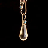 Victorian Turquoise & Citrine Earrings
