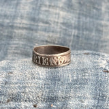 Victorian Silver Friendship Ring
