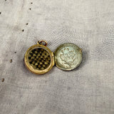 1876 Dime Locket in Gold