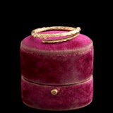 Early Victorian Ouroboros Split Ring