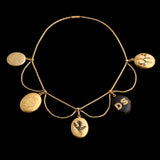 Victorian Mourning Locket Festoon