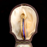 Victorian "Undine" Locket in Original Box