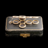 Victorian 12 Compartment Cross Locket