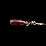 Mid Victorian Diamond & Garnet Pendant