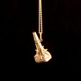 Georgian Amethyst "L" Cipher Watch Key & Seal Necklace