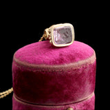 Georgian "Dinna Forget" Amethyst Seal Necklace