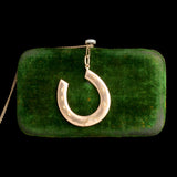 Late Victorian Rose Gold Horseshoe Necklace