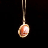Georgian Agate Eye Necklace
