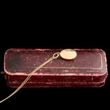 Victorian Star-Set Diamond & Garnet Necklace