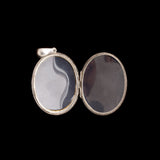 Victorian Zeus Taking Libations Silver Locket