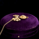 18th Century Iberian Diamond Bow Pendant