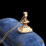 Georgian "Forget Me Not" Amethyst Seal Necklace