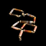 Victorian Agate Specimen Necklace