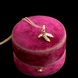 Victorian Diamond Claw Necklace