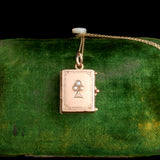 Late Victorian Playing Card Book Locket