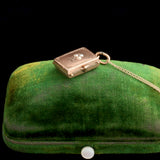 Late Victorian Playing Card Book Locket