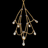 Victorian Aquamarine & Sapphire Festoon Necklace