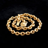 French Archaeological Style Reeded Link Collar