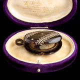 Victorian Archaeological Style Pique Locket