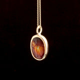 Ancient Roman Athena Parthenos Agate Intaglio Necklace