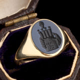 WWII Era 1914 & 1939 Intaglio Ring