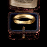 Late 18th Century "Gods Blessing Be" Posy Ring