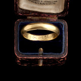Late 18th Century "Gods Blessing Be" Posy Ring