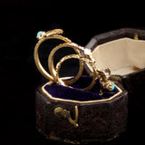 Georgian Fede Gimmel Ring