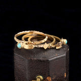 Georgian Fede Gimmel Ring