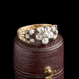 Georgian Diamond Pansy Mourning Ring