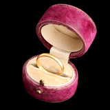Victorian 22k Gold 2.7mm Wedding Band