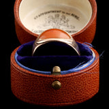 Georgian Carnelian Mourning Ring