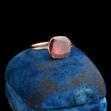 Georgian Flat Cut Garnet Ring