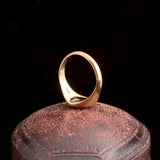 1920s Bloodstone Elephant Signet Ring