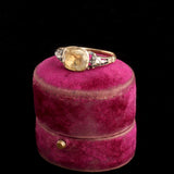 Late 18th Century Citrine & Diamond Ring