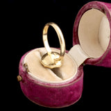 Stuart Crystal Pink Foil & Cipher Ring