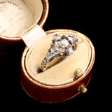 Late 18th Century Rose Cut Diamond Cruciform Ring