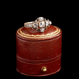 Late 18th Century Rose Cut Diamond Cruciform Ring