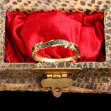 Georgian Countess of Macclesfield Rococo Mourning Band