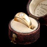 Late Victorian Star-Set Diamond Ring