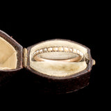 Georgian Seed Pearl Eternity Ring