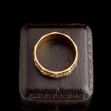 Late Victorian Diamonds & Stars Faceted Band